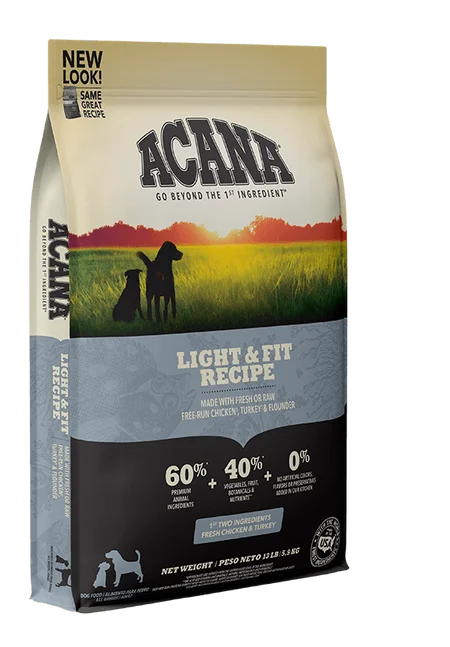 Acana Light & Fit Formula Grain-Free Dry Dog Food