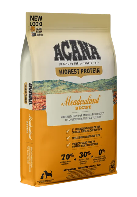 ACANA Meadowland Recipe Dry Dog Food