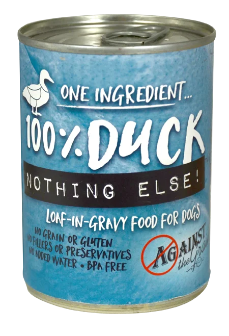 Against the Grain Nothing Else Grain Free One Ingredient 100% Duck Canned Dog Food