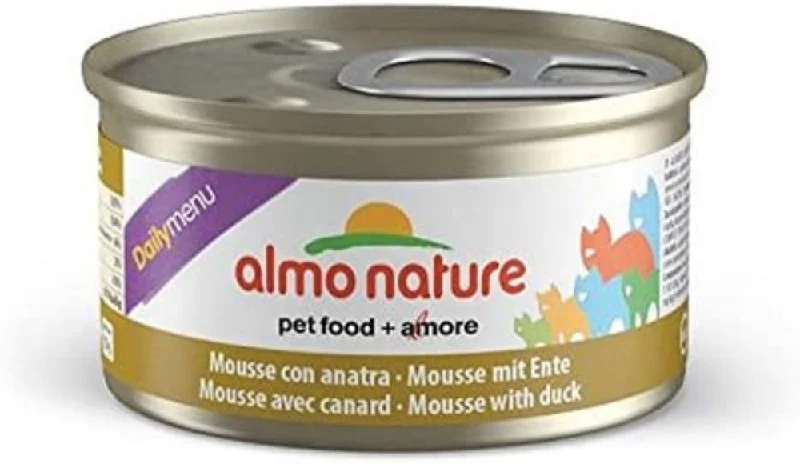 Almo Nature Daily Grain Free Mousse for Cats - Duck - 85g