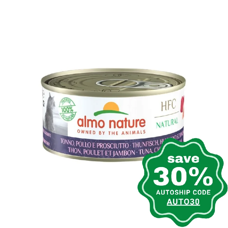 Almo Nature - Wet Food for Cats - HFC Cuisine - Chicken, Ham & Tuna - 150G (min. 24 Cans)