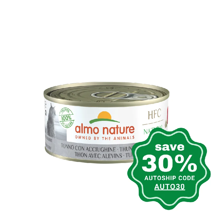 Almo Nature - Wet Food for Cats - HFC Natural - Tuna with Whitebait - 150G (min. 24 Cans)