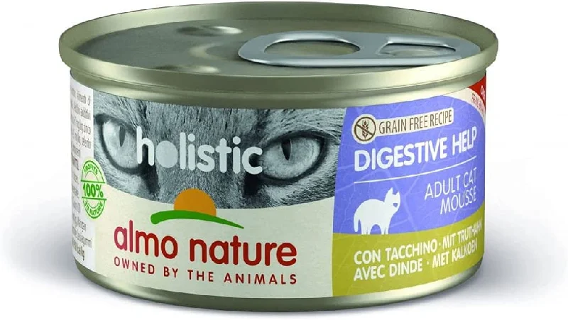 Almo Nature Holistic Digestive Help with Turkey Wet Cat Food