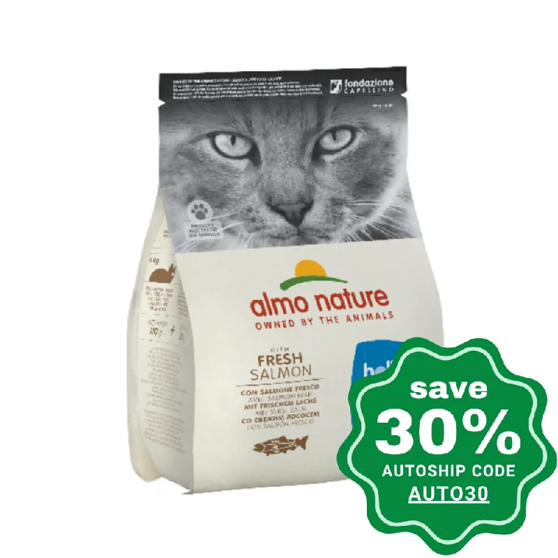 Almo Nature - Dry Food for Sterilised Cats - Holistic - Salmon - 2KG (min. 3 Packs)