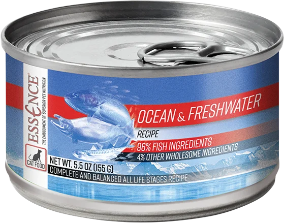 Essence Pet Foods Ocean & Freshwater Wet Cat Food