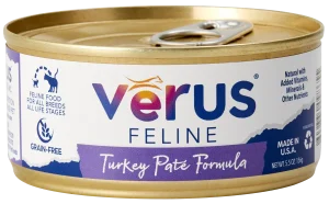 VeRUS Grain-Free Turkey Pate Formula Cat Food