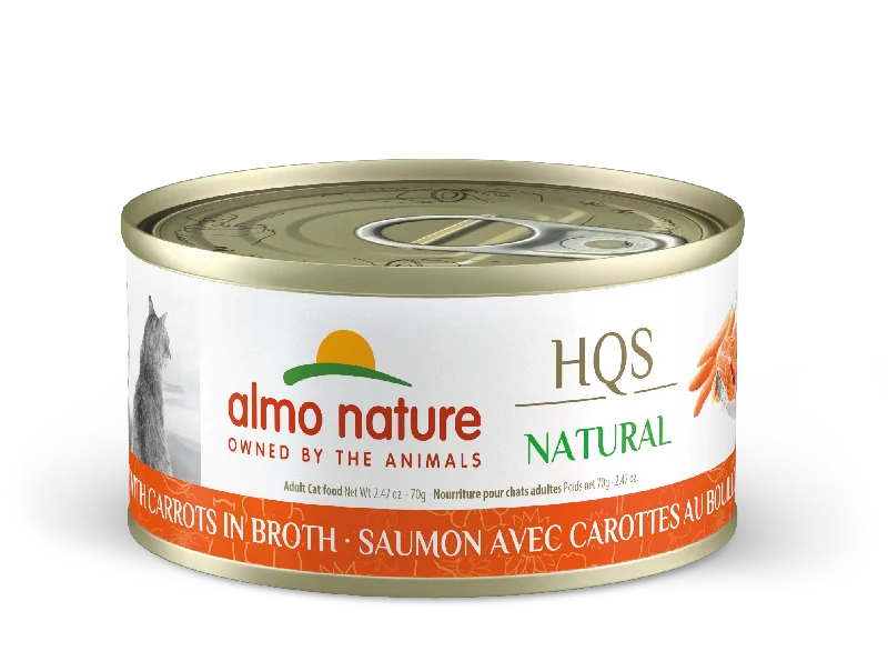 Almo Nature Natural Salmon & Carrots Canned Cat Food