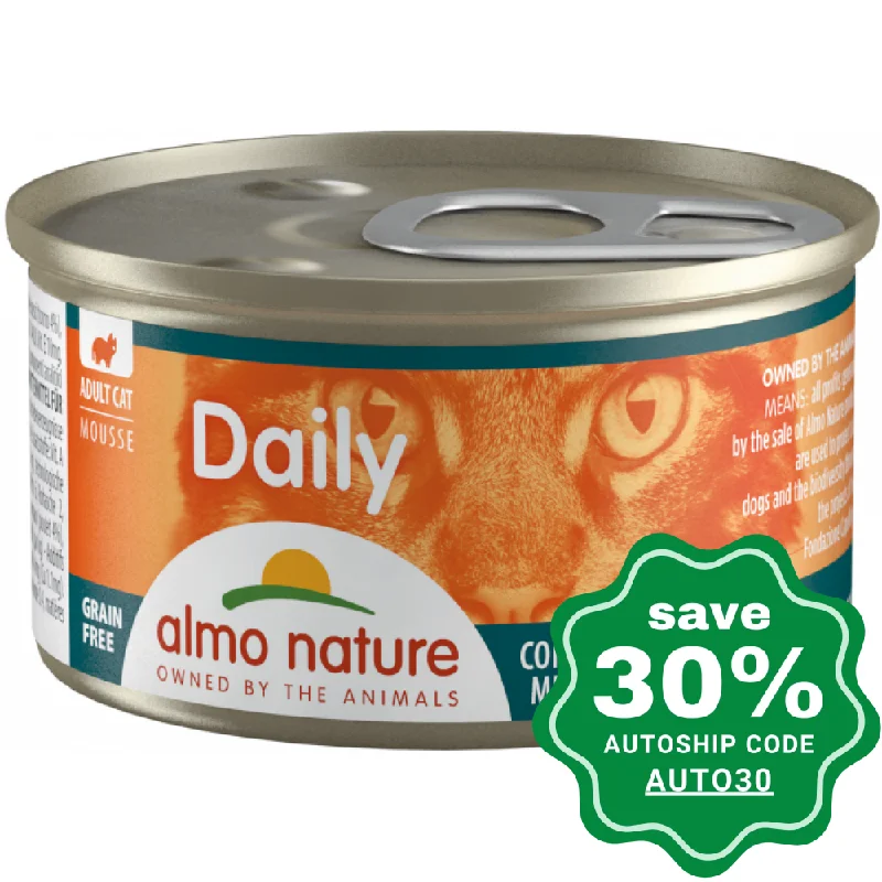 Almo Nature - Wet Food for Cats - Daily Menu - Tuna & Chicken Mousse - 85G (min. 24 Cans)