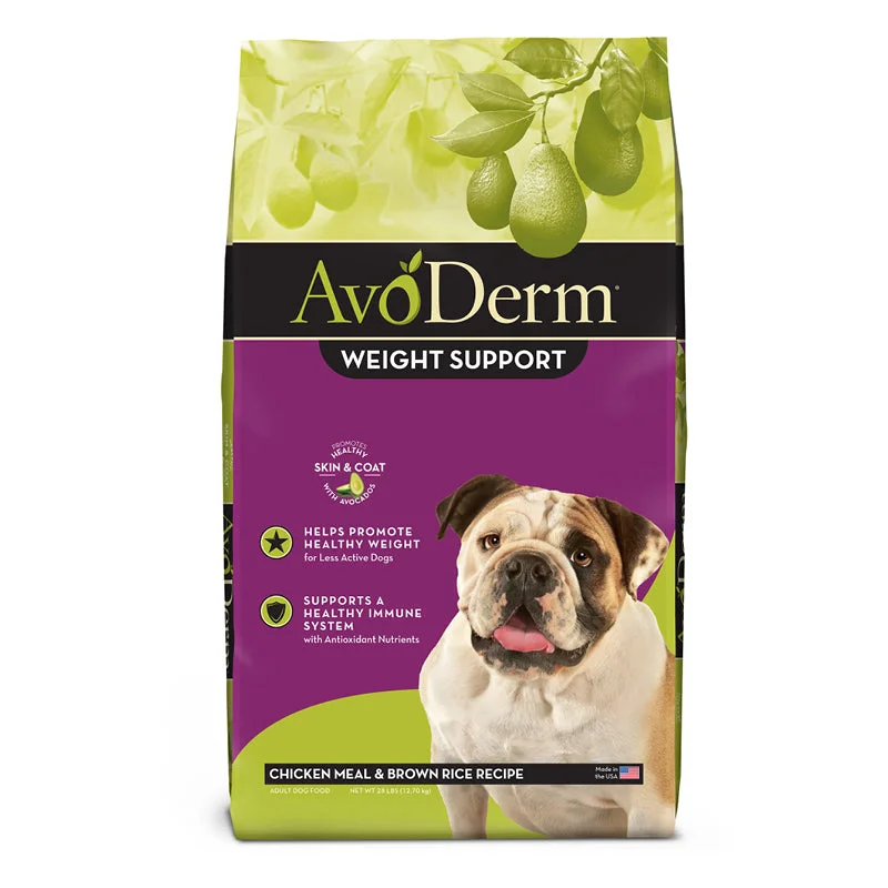 AvoDerm Natural Lite Brown Rice Oatmeal and Chicken Meal Formula Adult Dry Dog Food