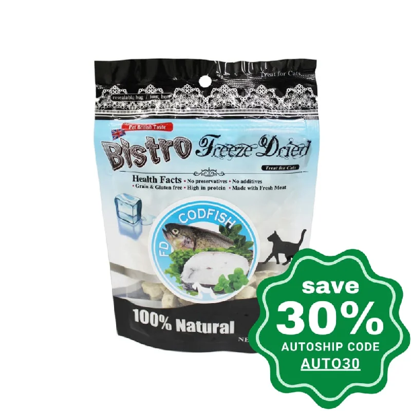 Bistro - Freeze Dried Treats for Cats - Codfish - 40G