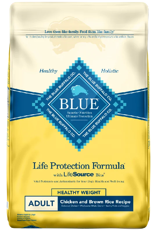 Blue Buffalo Life Protection Healthy Weight Natural Chicken & Brown Rice Recipe Adult Dry Dog Food