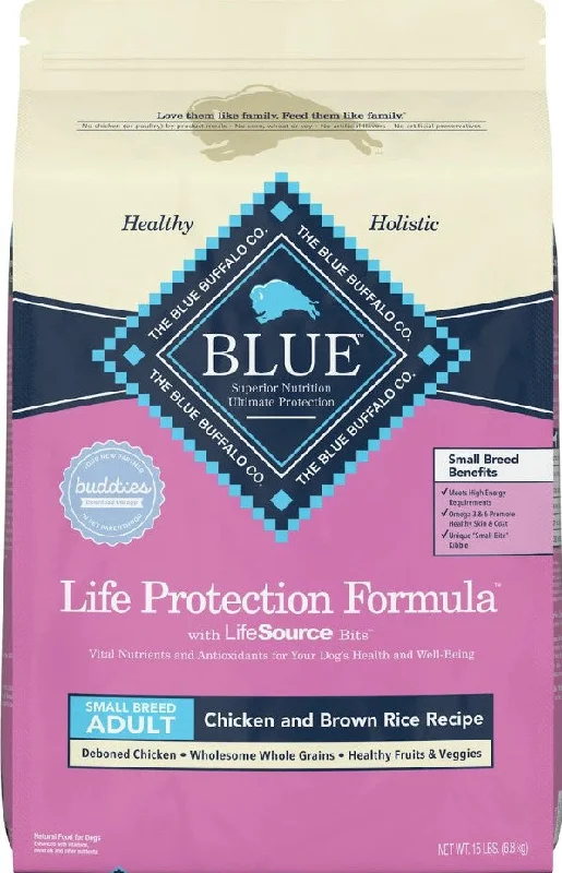 Blue Buffalo Life Protection Natural Chicken & Brown Rice Recipe Small Breed Adult Dry Dog Food