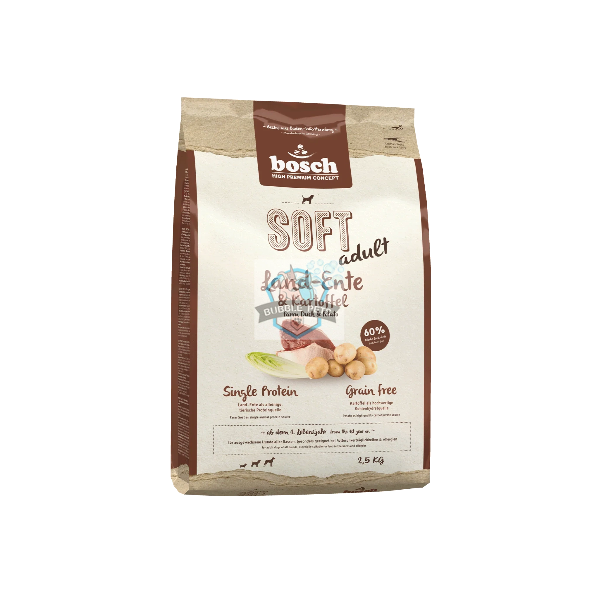 Bosch High Premium Soft Farm Duck & Potato Dog Food