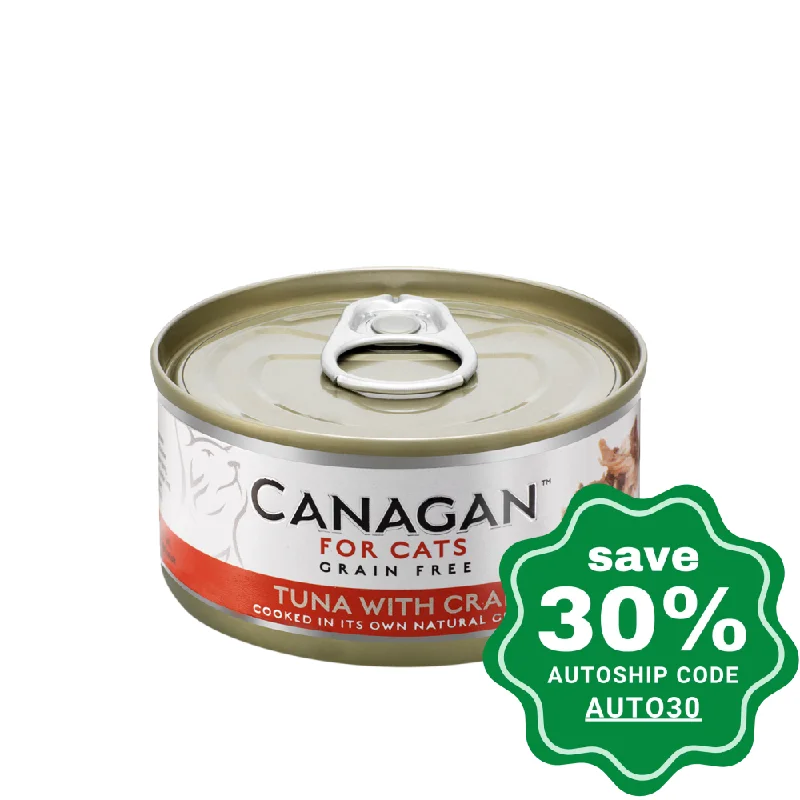 Canagan - Grain Free Canned Cat Food - Tuna with Crab for Cats - 75G (min. 12 Cans)