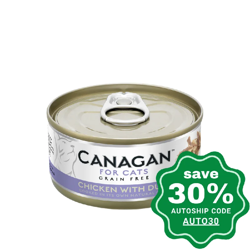 Canagan - Grain Free Canned Cat Food -  Chicken with Duck for Cats - 75G (min. 12 Cans)