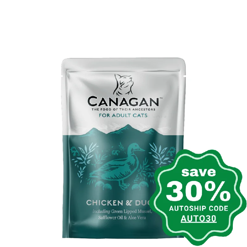 Canagan -  Grain Free Chicken & Duck Cat Pouch - 85G (min. 8 Pouches)