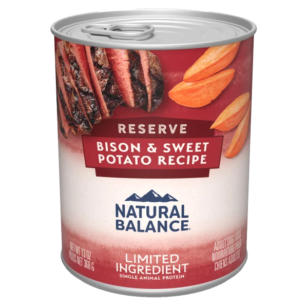 Natural Balance LID Bison & Sweet Potato 13oz