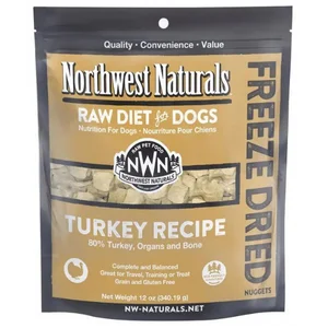 Northwest Naturals Freeze-Dried Raw Turkey Nuggets Dog Food