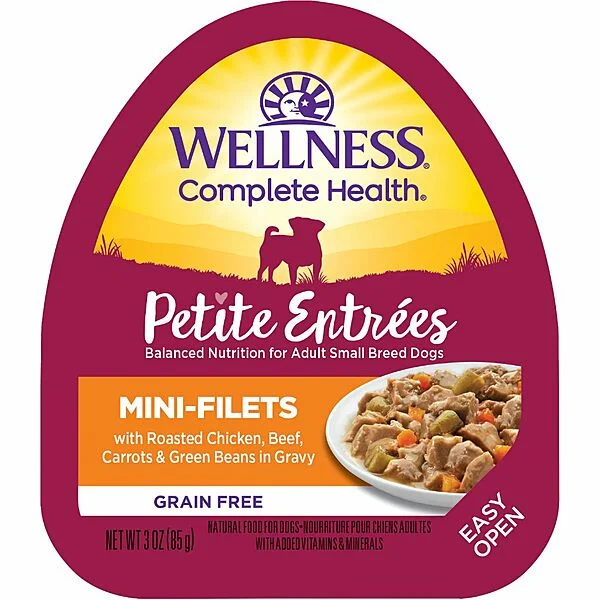 Wellness Petite Entrée Mini-Filets Chicken/Beef/Carrot/Green Bean 3OZ