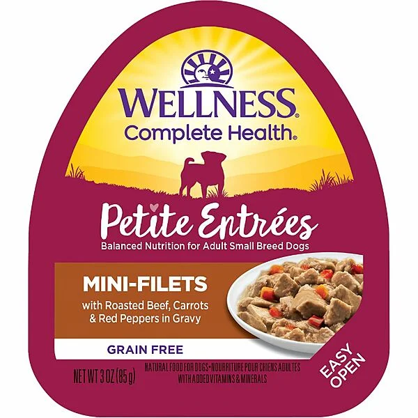 Wellness Petite Entrée Mini-Filets Beef/Carrots/Red Pepper 3OZ