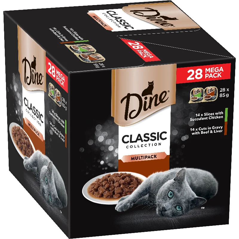 Dine Classic Collection Chicken & Beef 85g x 28