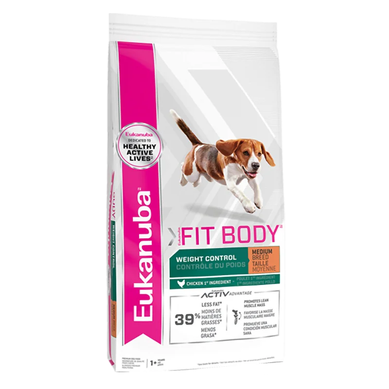 Eukanuba Dog Food Adult Fit Body Medium Breed