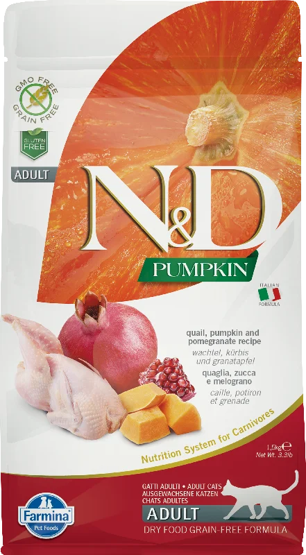 Farmina N&D Pumpkin Grain Free Cat Dry Food Quail & Pomegranate