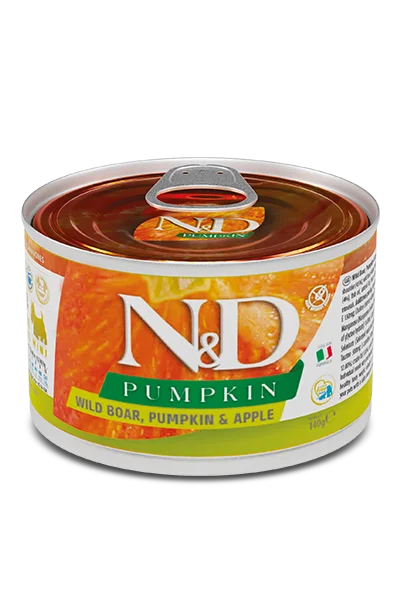 Farmina N&D Pumpkin Grain Free Dog Can Food Boar & Apple