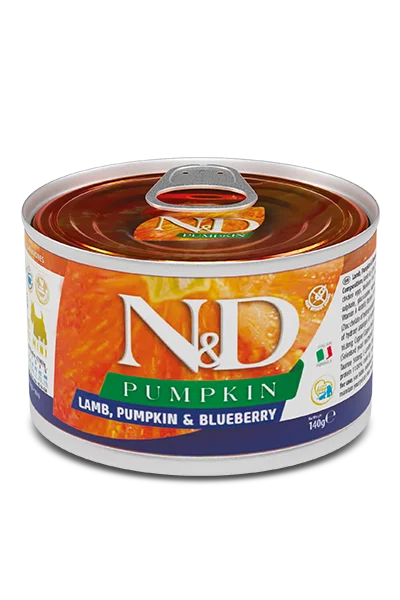 Farmina N&D Pumpkin Grain Free Dog Can Food Lamb & Blueberry