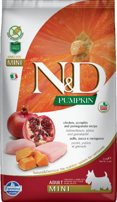 Farmina N&D Pumpkin Grain Free Dog Dry Food Chicken Mini