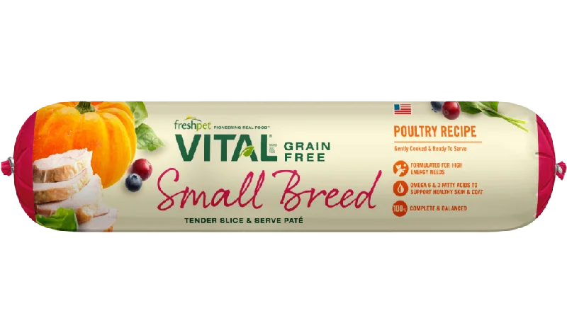 Freshpet Vital Grain Free Small Breed Poultry Recipe Dog Food