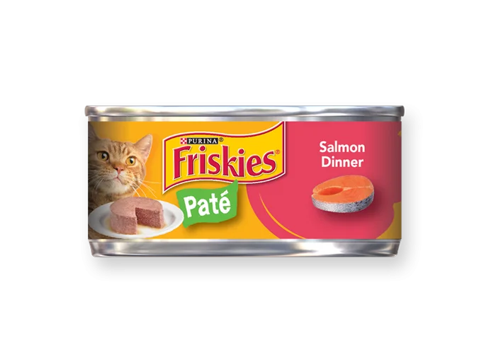 Friskies Pate Salmon Dinner Canned Cat Food