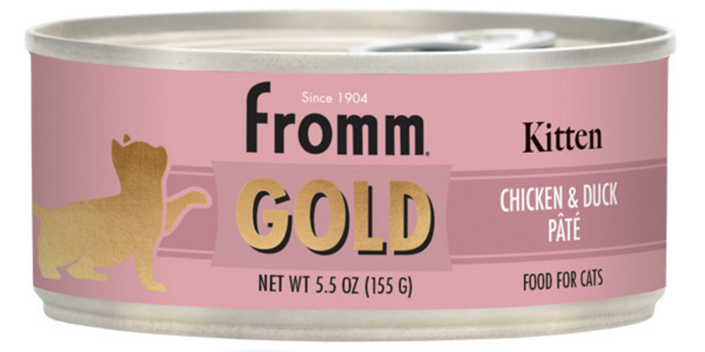 Fromm Cat Gold Chicken & Duck Pate(5.5 OZ Canned)