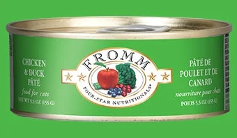 Fromm Chicken & Duck Pate Food for Cats - 5.5 oz.