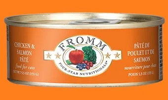 Fromm Chicken & Salmon Pate Food for Cats - 5.5 oz.