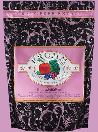 Fromm Grain Free Beef Liváttini Veg Food for Cats