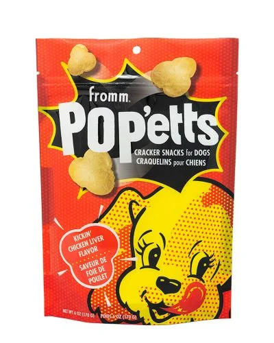 Fromm Pop'etts Kickin Chicken Liver Flavor Dog Treats