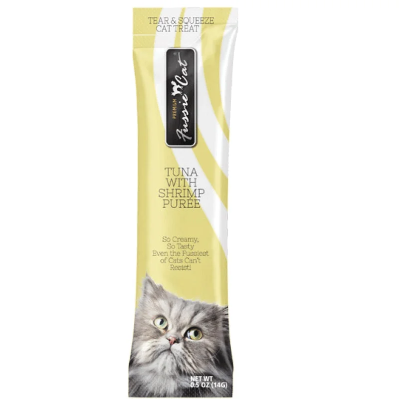 Fussie Cat Puree Tuna & Shrimp Cat Treat