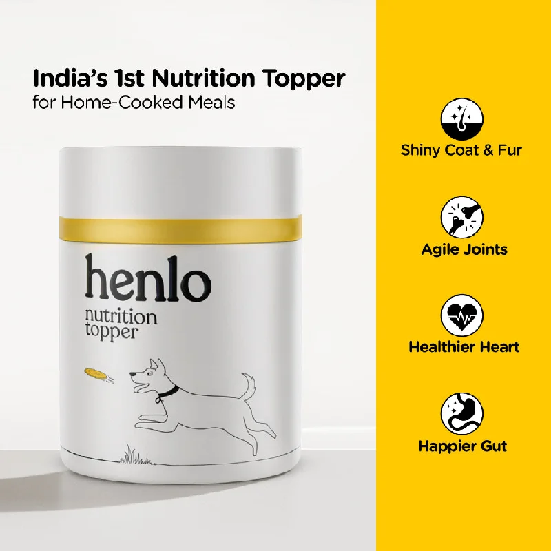 Henlo Everyday Topper for Home Cooked Food | Balanced Nutrition for Dogs