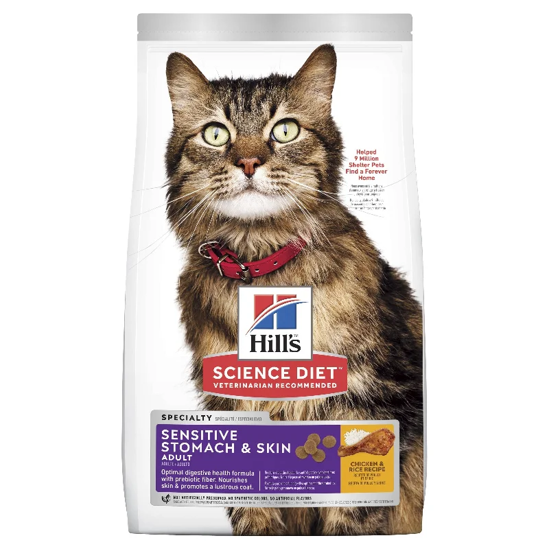 Hills Science Diet Sensitive Stomach and Skin Adult Dry Cat Food 1.58kg