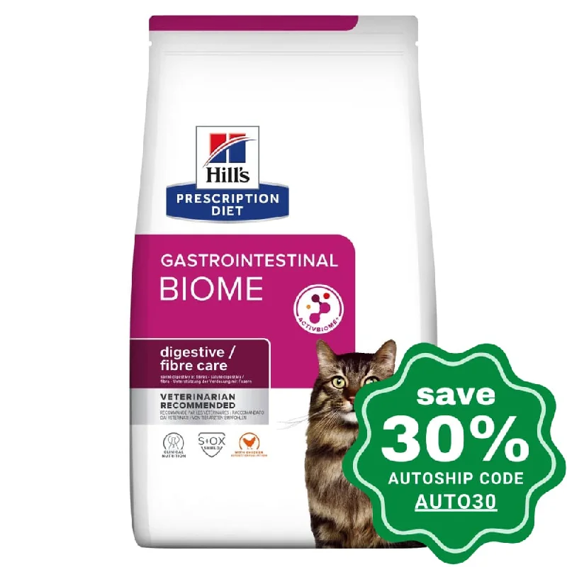 Hill's Prescription Diet - Dry Cat Food - Feline Gastrointestinal Biome - 8.5LB