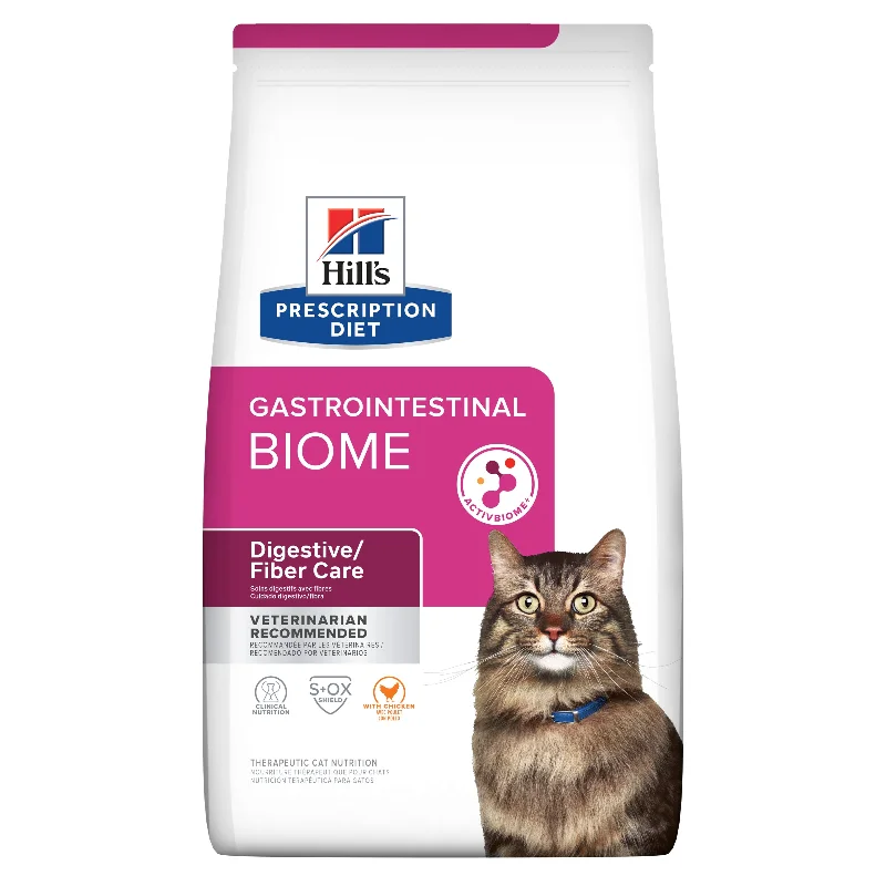 Hill's Prescription Diet Gastrointestinal Biome Digestive/Fibre Care Dry Cat Food 1.8kg