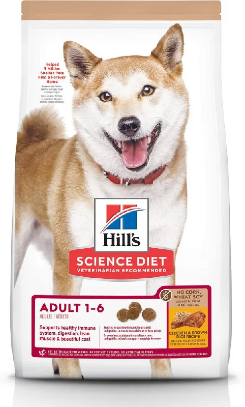 Hill's Science Diet No Corn, Wheat, Soy Chicken Adult Dry Dog Food