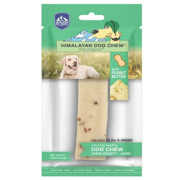 [3 FOR $29] Himalayan Pet Supply The Original Peanut Butter Dog Medium Dog Chew