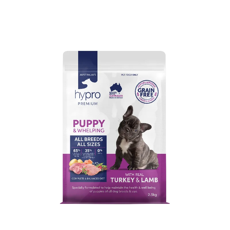 Hypro Premium Grain Free Puppy Turkey & Lamb Dry Dog Food