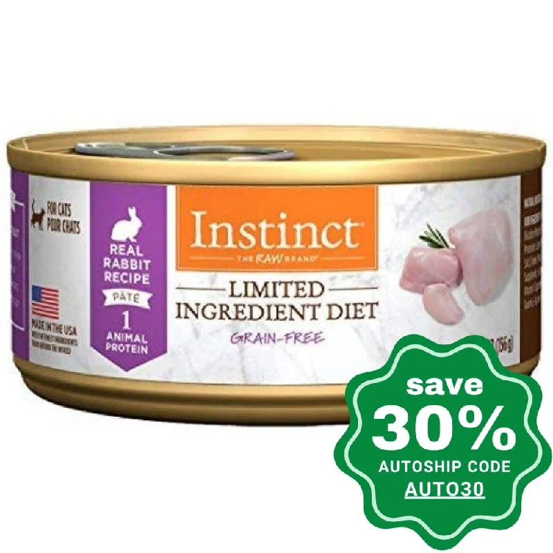 Nature's Variety Instinct - Cat Canned Food - Limited Ingredient - Rabbit - 5.5OZ (min. 12 cans)