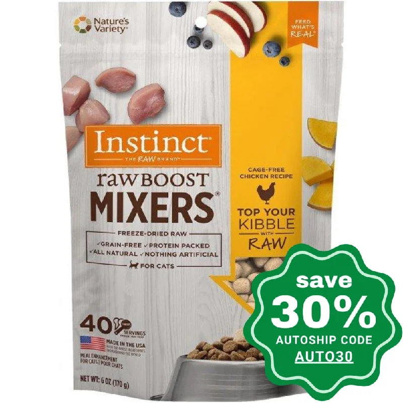 Nature's Variety Instinct - Cat Dry Food - Raw Boost Mixer - Chicken - 6OZ