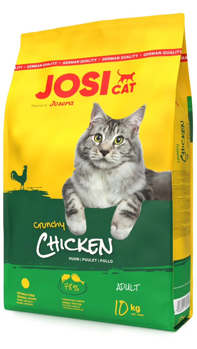 JOSERA JOSICAT CRUNCHY CHICKEN FOR CATS 1.9 KG