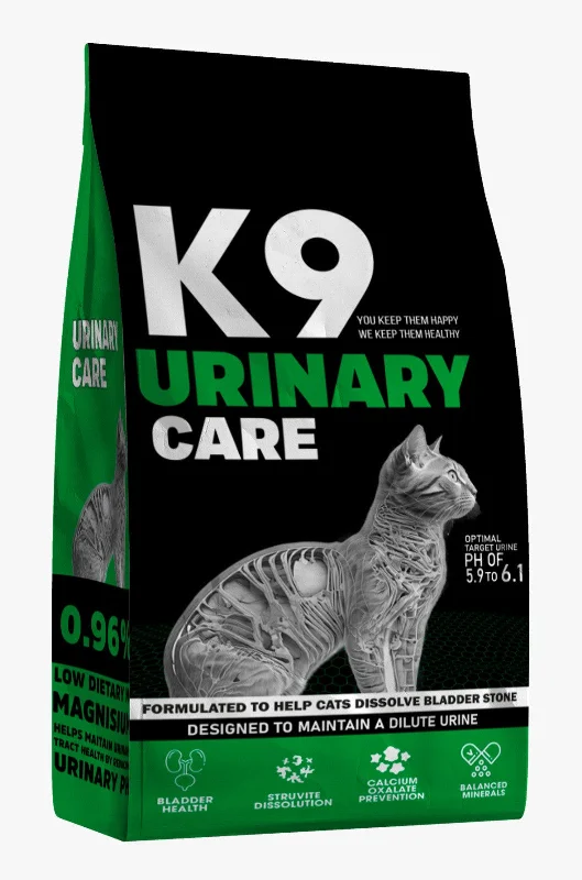 K9 Urinary Care Cat Dry Food -(500gr/2kg)