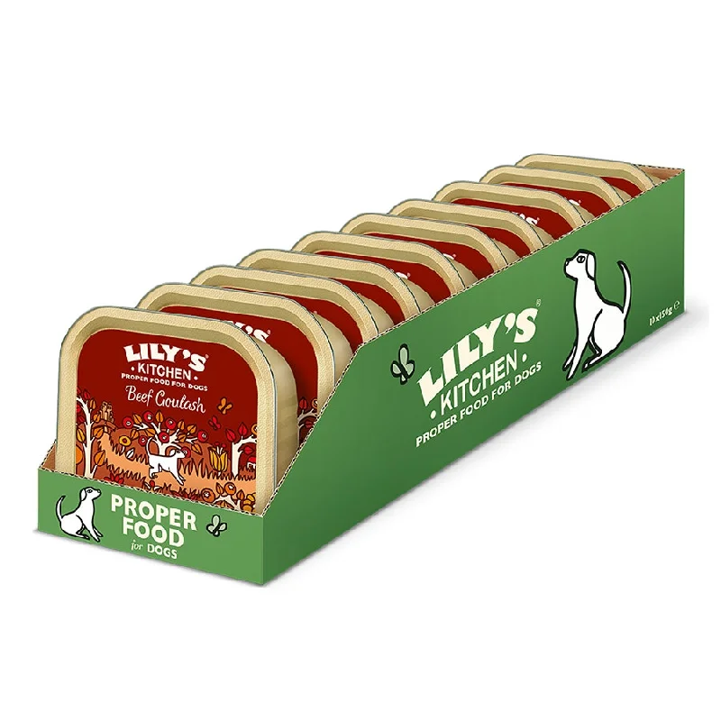 Lily's Kitchen Beef Goulash for Dogs 150g (Pack of 10)